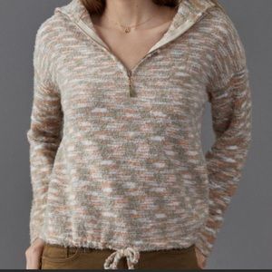 Anthropologies- half zip sweater